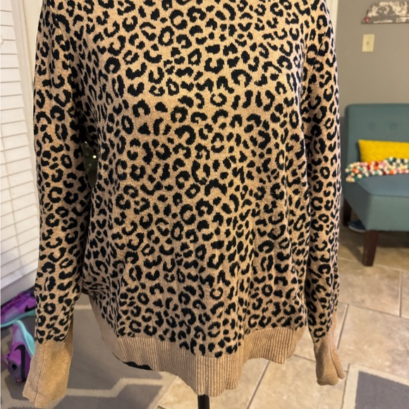 Two (2) A New Day sweaters - animal print. Sz L. - Picture 12 of 13
